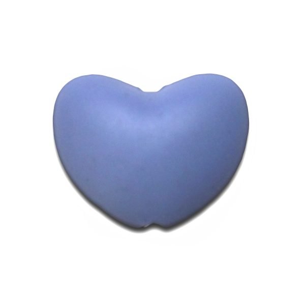 Силиконовая бусинка, бусина для прорезывателя зубов - Сердце Серентий — изображение 1