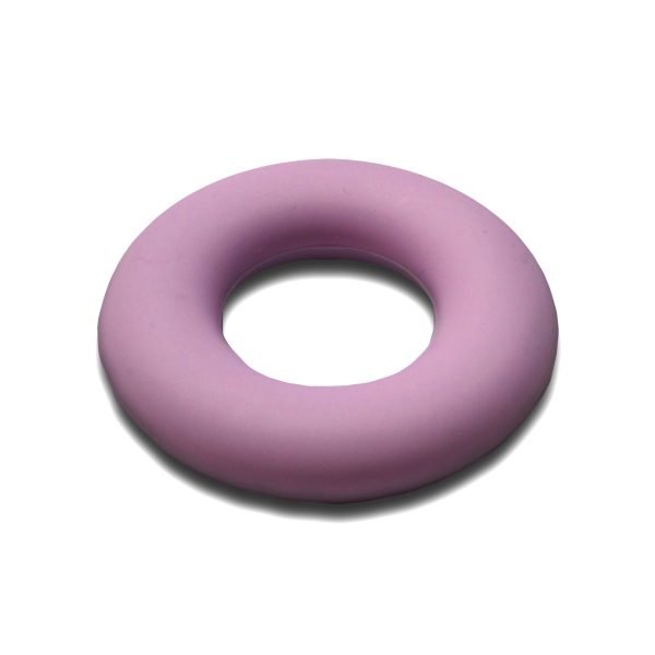 Силиконовая бусинка, бусина для прорезывателя зубов - Кольцо Лаванда — изображение 1