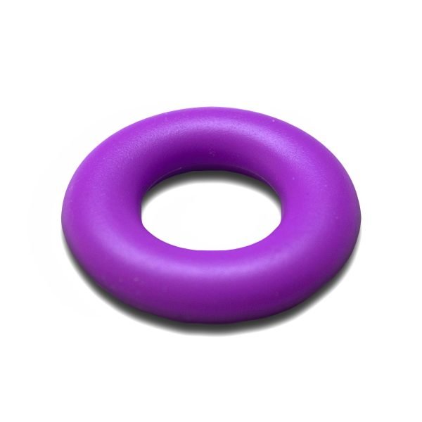 Силіконова бусинка, бусина для прорізувача зубів - Кільце Фіолетове - Зображення 1