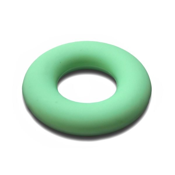 Силиконовая бусинка, бусина для прорезывателя зубов - Кольцо Мятное — изображение 1