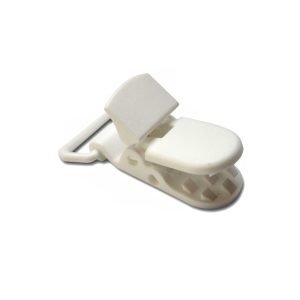 Пластикова кліпса – Біла