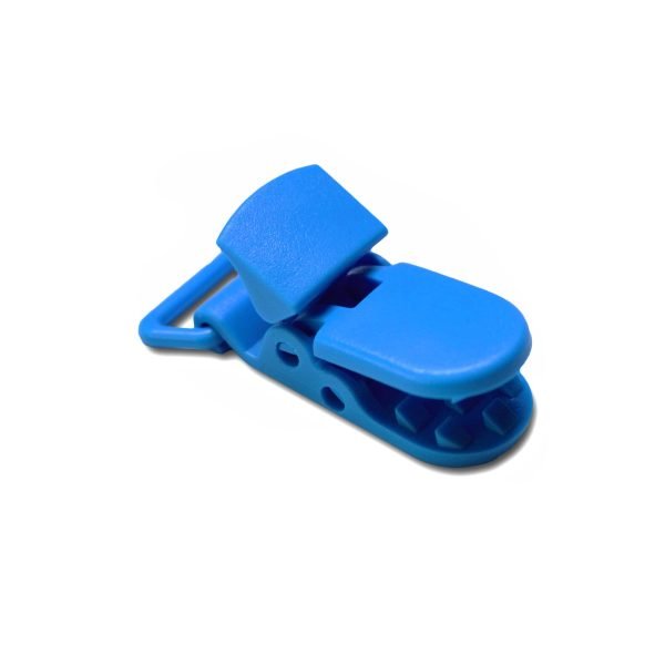 Пластикова кліпса - Блакитна - Зображення 1