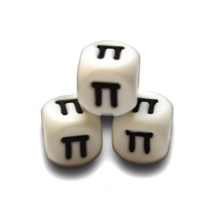 Силіконова буква, літера намистина “П”