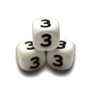 Силіконова буква, літера намистина “З”