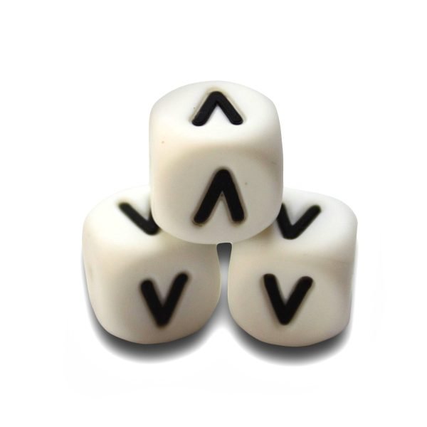 Силіконова буква, літера намистина "Л" - Зображення 1