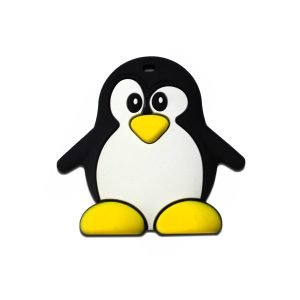 Силіконовий гризунець, прорізувач для зубів – Пінгвін