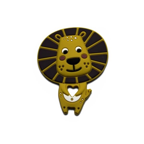 Силіконовий гризунець, прорізувач для зубів - Лев - Зображення 1