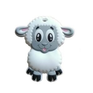 Силіконовий гризунець, прорізувач для зубів – Овечка