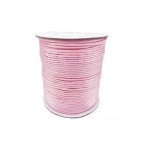 Нейлонова нитка 1,5мм – Рожевий кварц