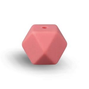 Силіконова бусинка, бусина для прорізувача зубів – Гексагон Блаш