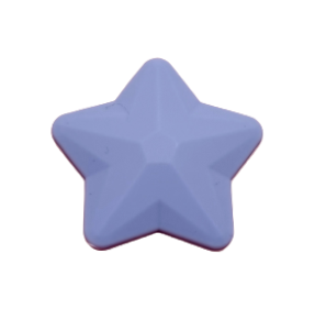 Силіконова бусинка, бусина для прорізувача зубів – Зірка Серентій