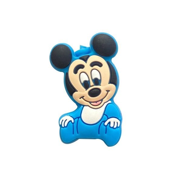 TOb610pcs-New-cartoon-Silicone-Beads-Teether-Food-Grade-Chewing-Teeth-Bead-DIY-Nipple-Chain-Jewelry-Accessories Силиконовая бусинка, бусина для прорезывателя зубов - Мини Микки Голубой — изображение 1