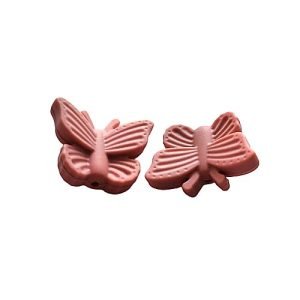 Силіконова бусинка, бусина для прорізувача зубів – Метелик 3Д Блаш