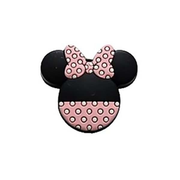 0-02-05-174278548f7af70428f0e39b9e47e73abf097e2150573e45aac0ac0f98d8e2e6_e2d6915ac3a72a1a Силіконова бусинка, бусина для прорізувача зубів - Фігурна Мінні - Рожевий кварц - Зображення 1