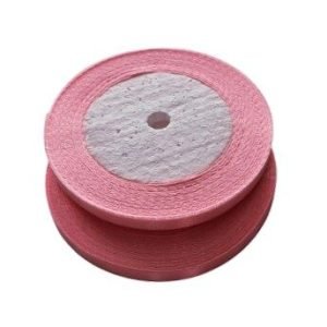 Атласна стрічка - Рожевий кварц (6мм*23м)