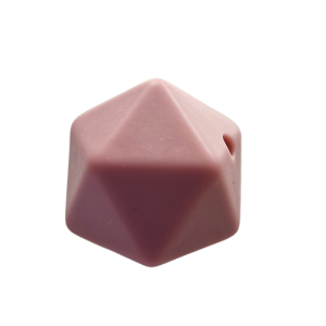 Силіконова бусинка, бусина для прорізувача зубів – Ікосаедр Блаш