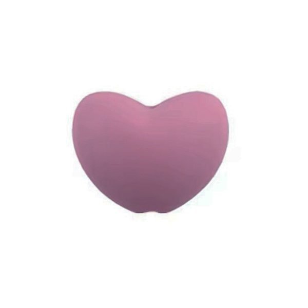 S06a239e8fc6146e081254fd6c5fe504ds.jpg_960x960q75.jpg_ Силиконовая бусинка, бусина для прорезывателя зубов - Сердце Блаш — изображение 1