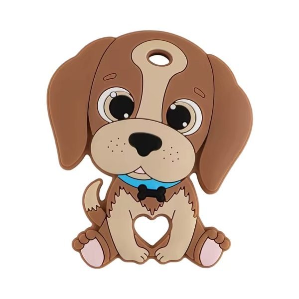 Силіконовий гризунець, прорізувач для зубів - Собачка Camel - Зображення 1